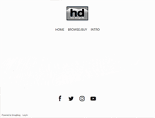 Tablet Screenshot of hiredesign.net